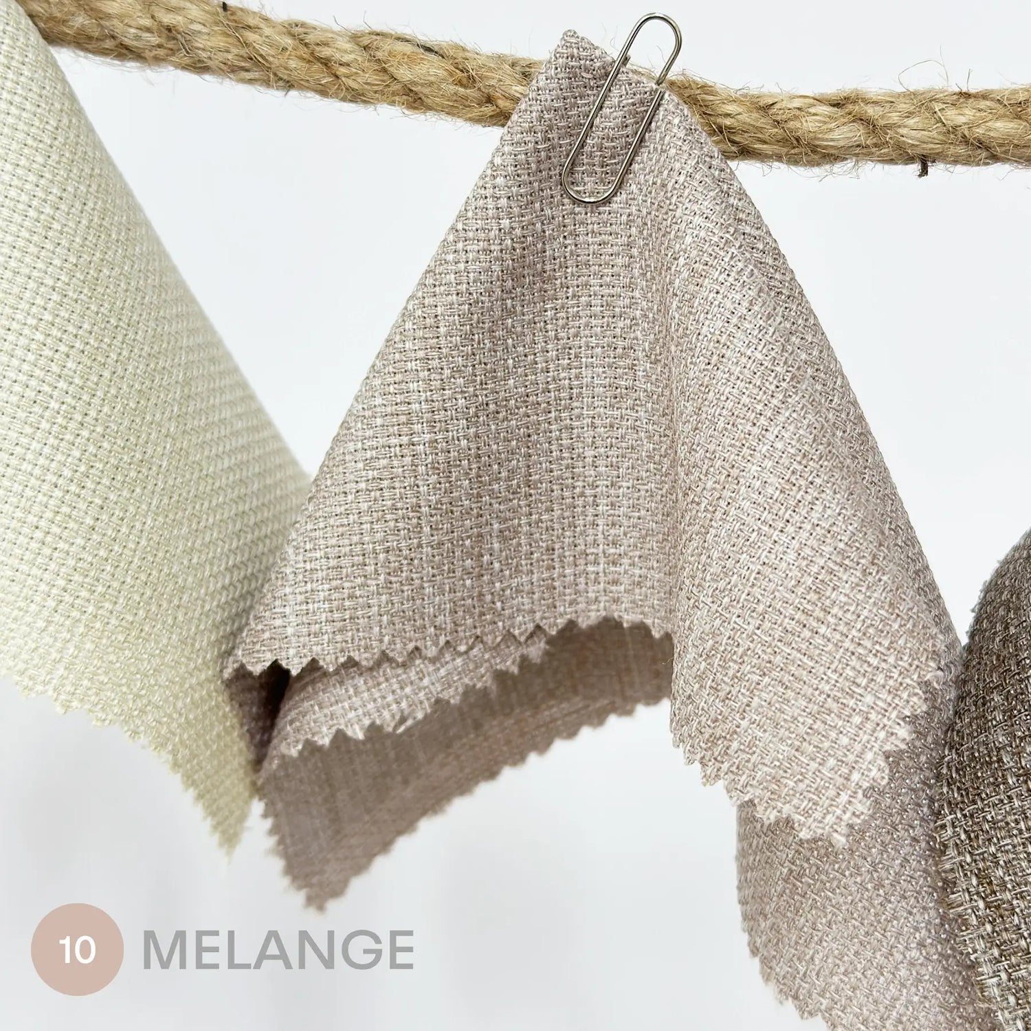 Flax Linen Curtain Panels for Living Room