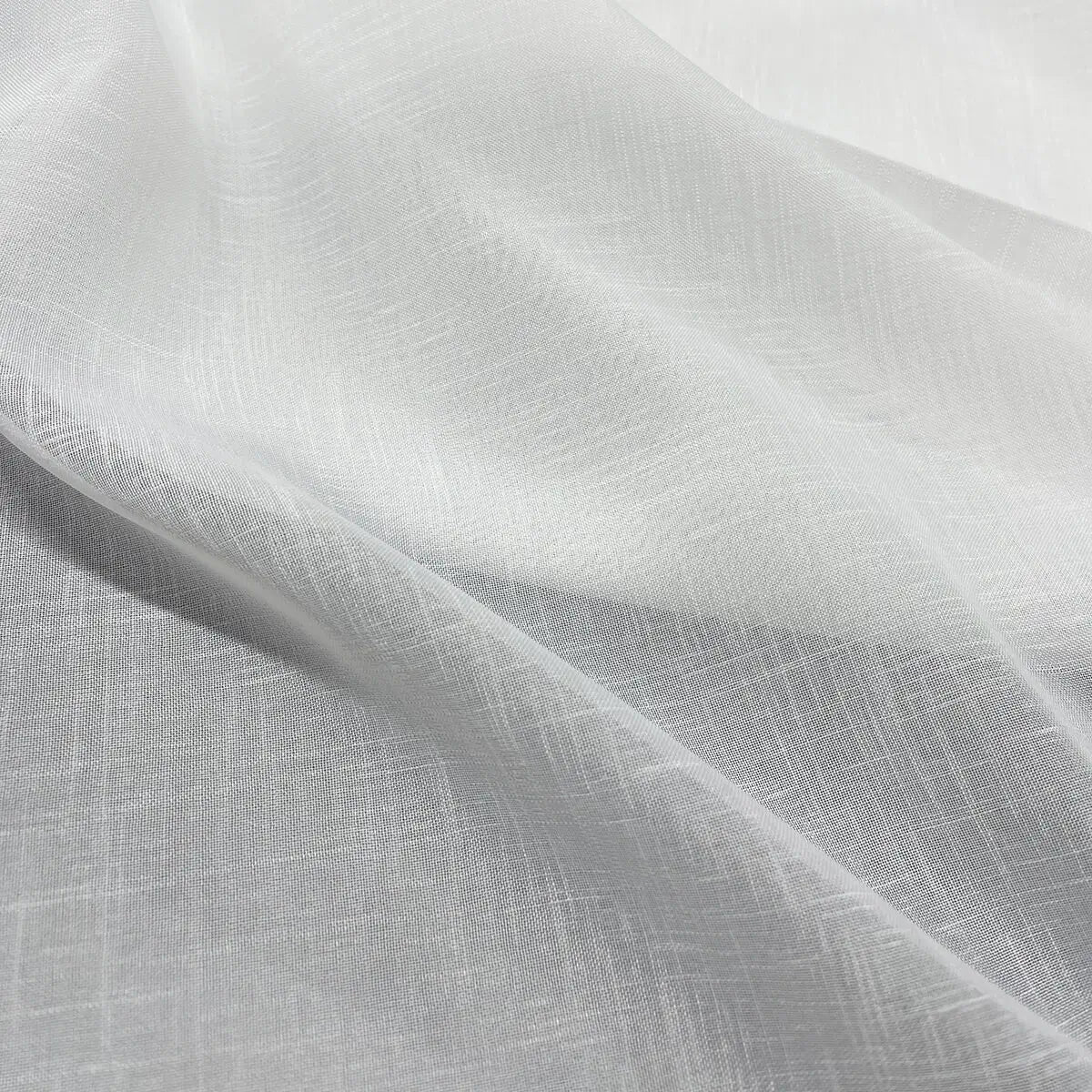 Tulle Batiste White Solid Sheer Voile