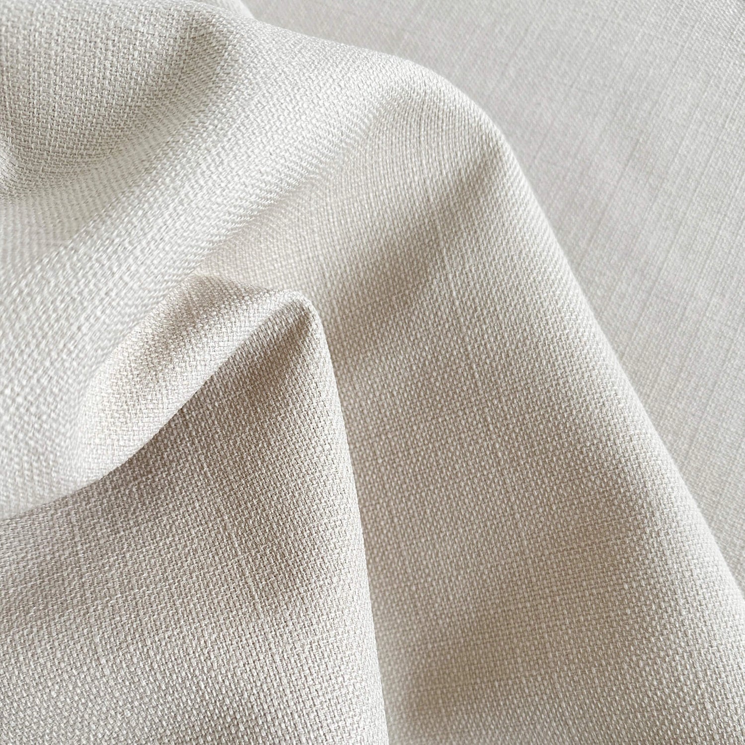Linen Blend fabric for Shower Curtain Panel