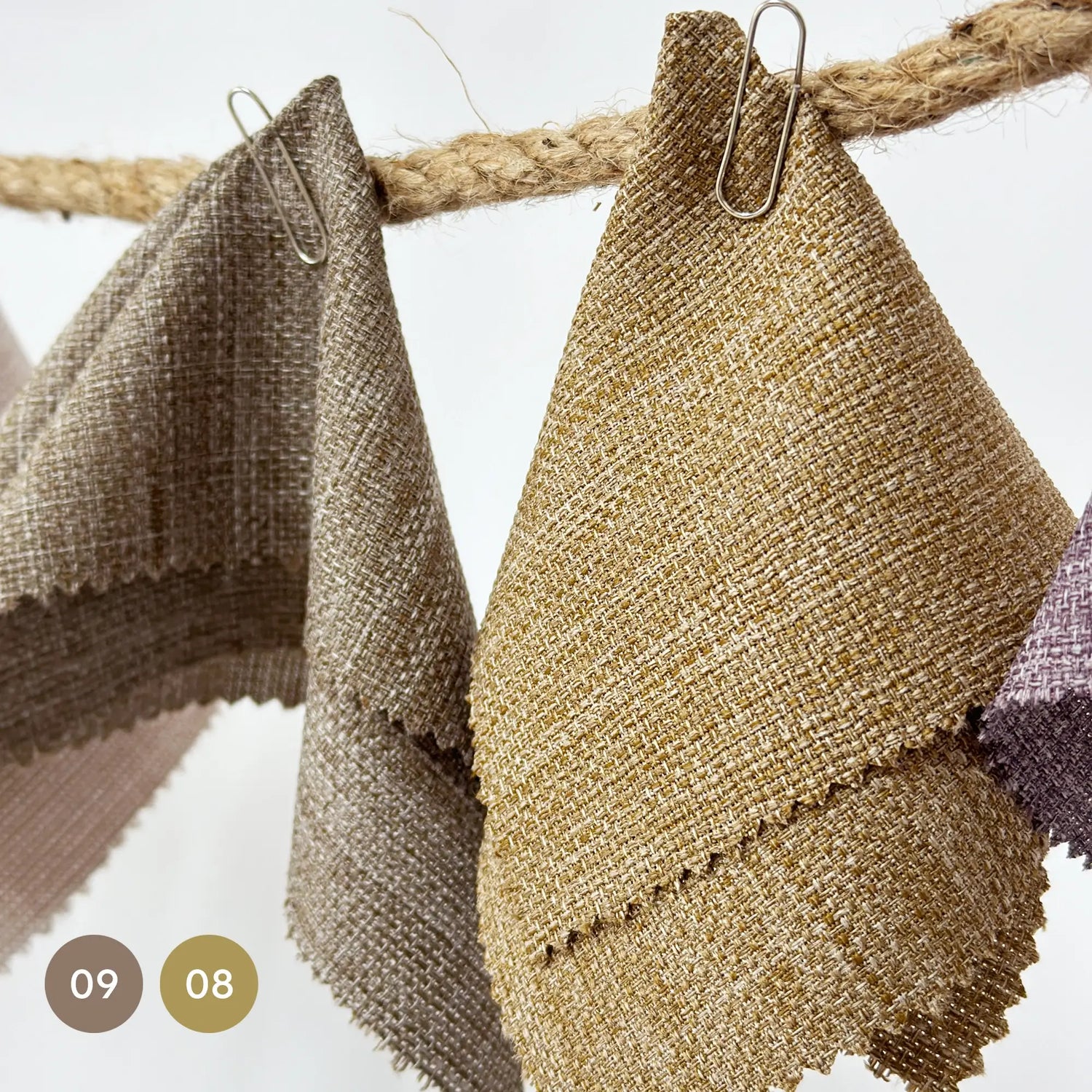 fabric for Flax Linen Curtain Panels for Living Room
