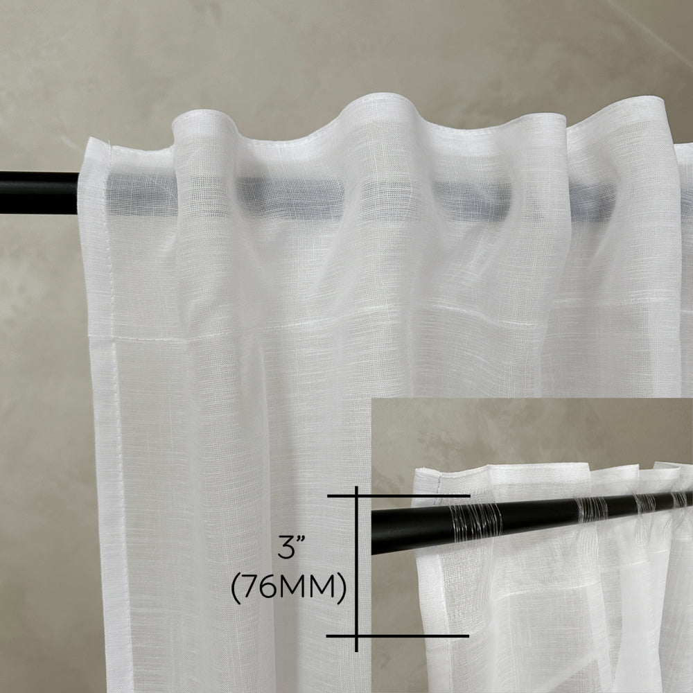curtains with back tab top