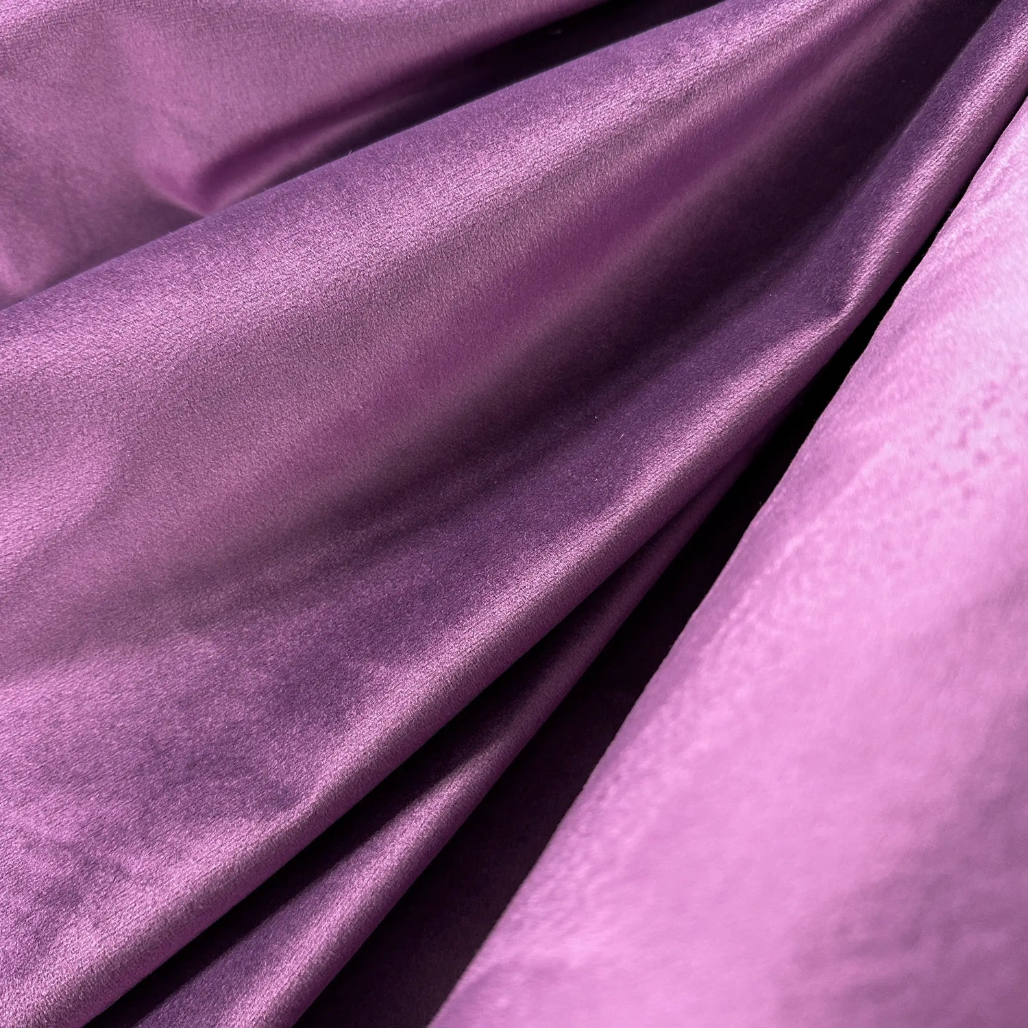 Velvet Panel Curtains for  Modern Living Room in Grape Color, Custom Made, Long