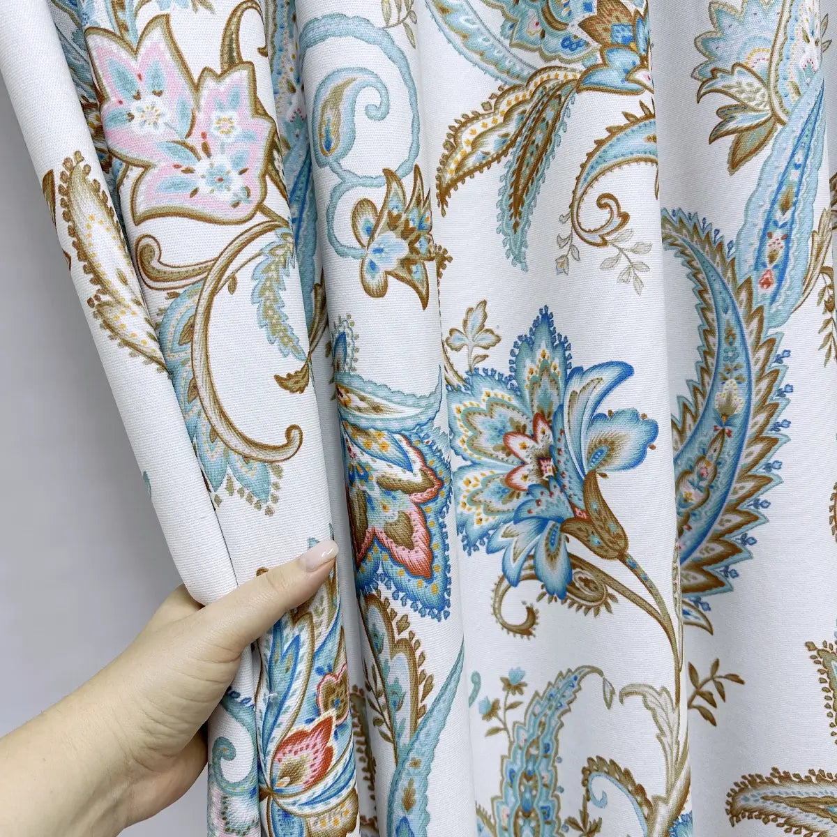 Window Covering Vintage Exotic Floral Patterned
