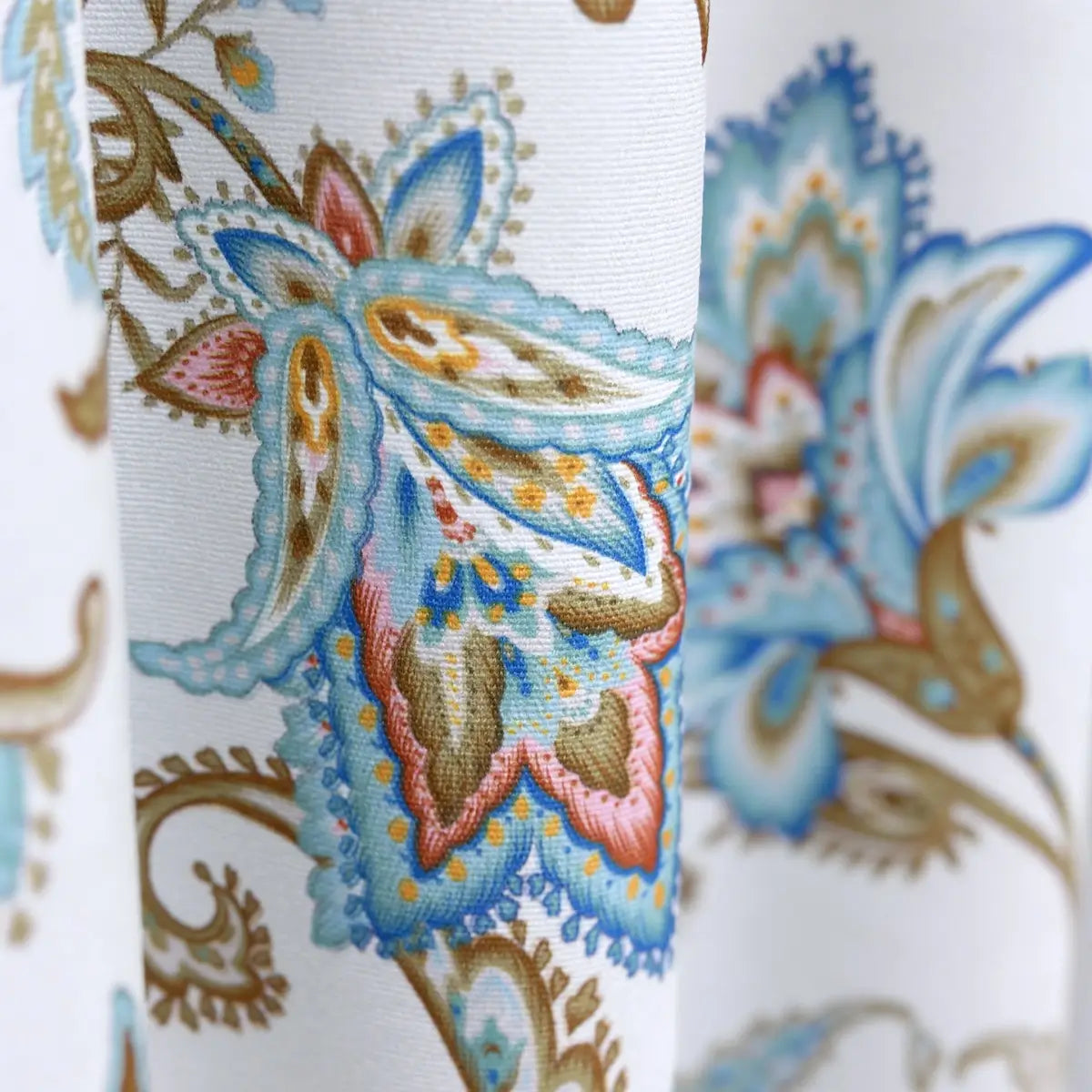 Window Covering Vintage Exotic Floral Patterned
