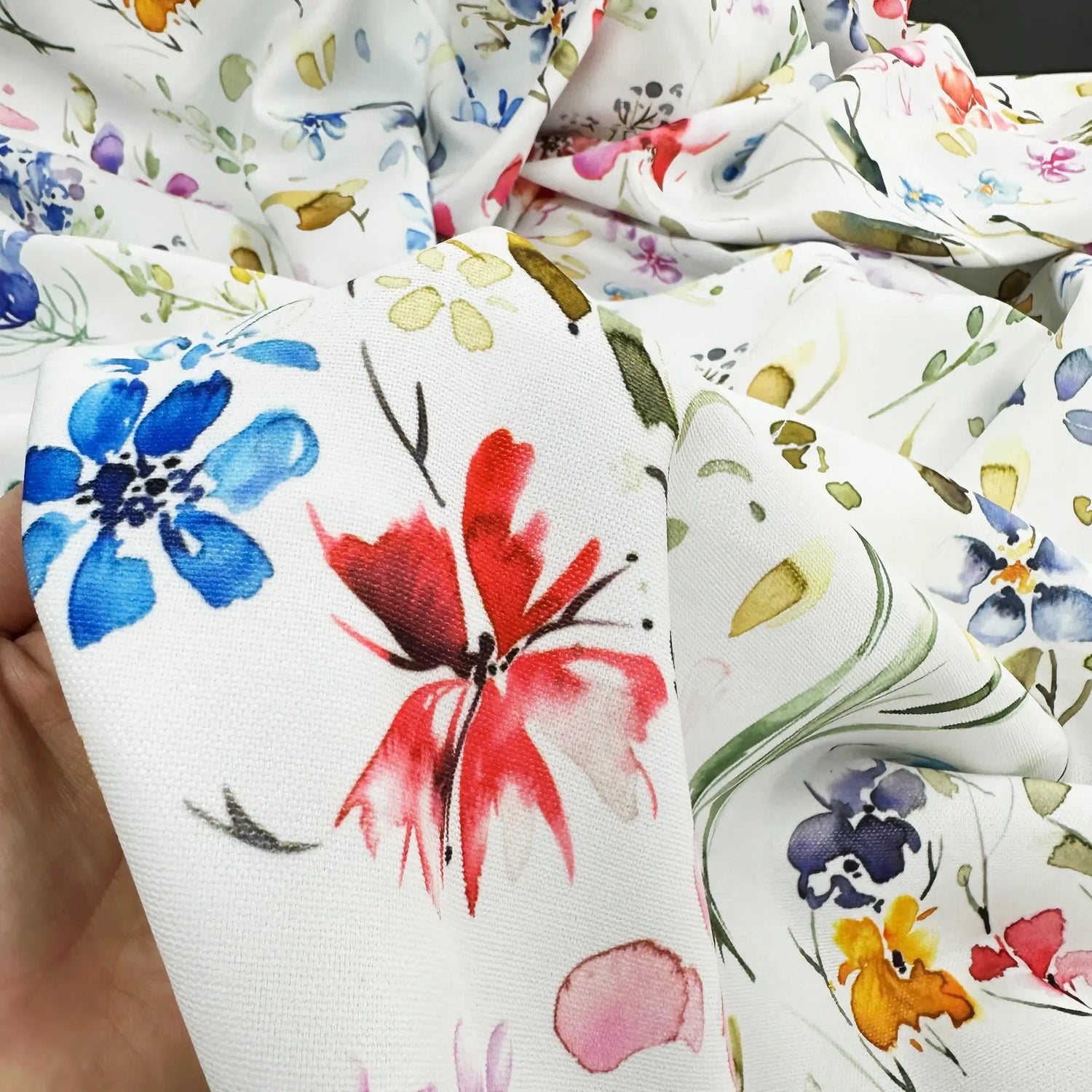 Floral Curtains for Kids Bedroom, Nursery, Custom Made Light Colorful