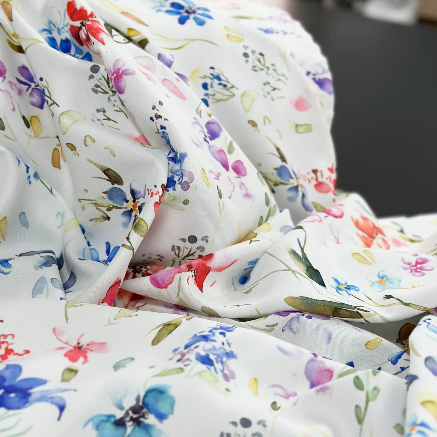 Floral Curtains for Kids Bedroom, Nursery, Custom Made Light Colorful