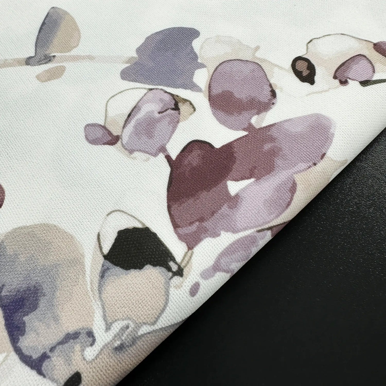 fabric for Cottage Curtains Floral Patterned with Watercolor Branches