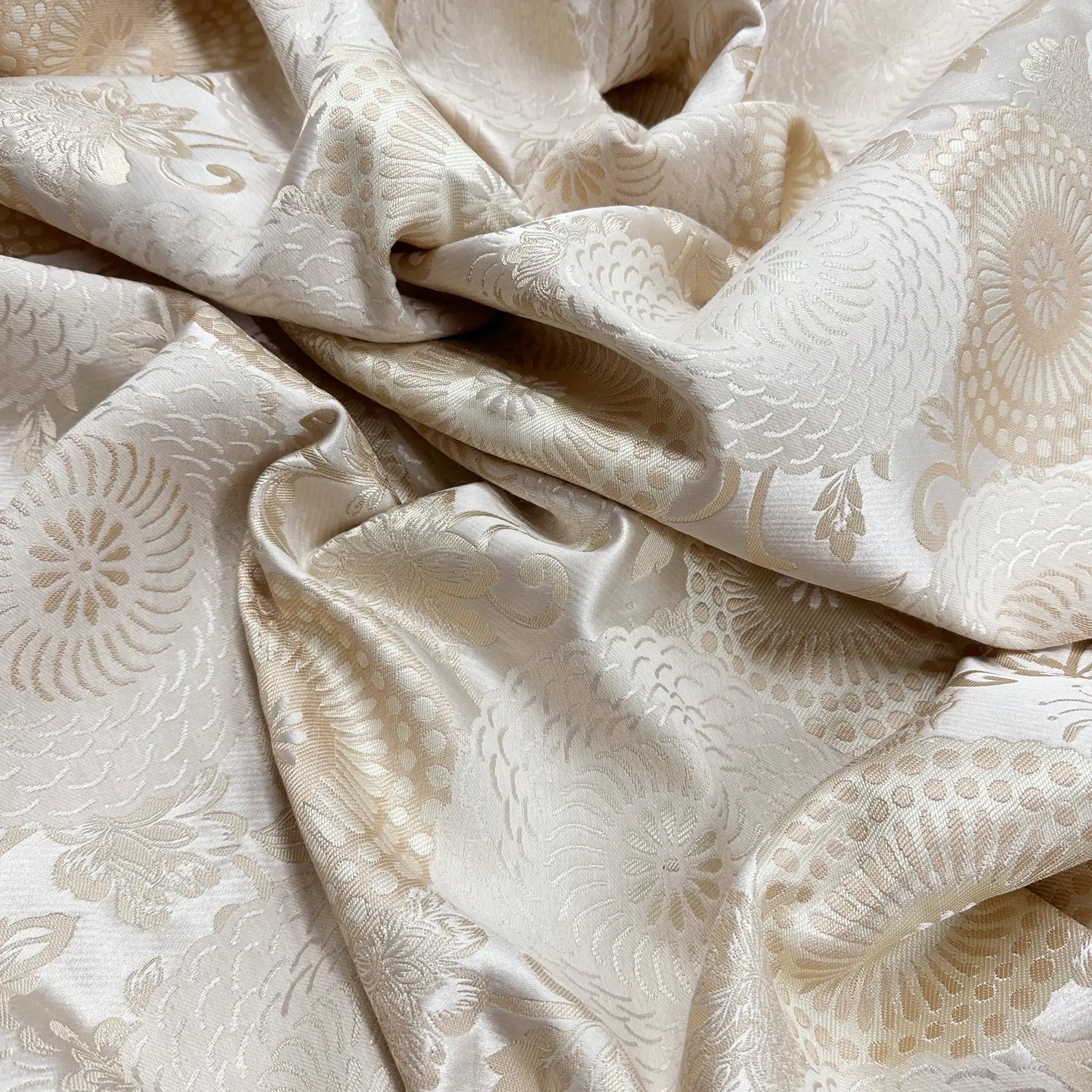 Jacquard Curtains for Living Room Vintage, Custom  Light Bedroom Patterned