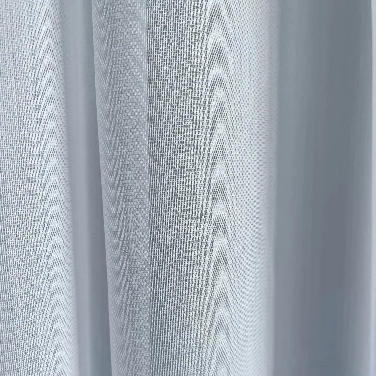 Tulle Curtains Markizeth - Semi Sheer Voile  Custom Made, White