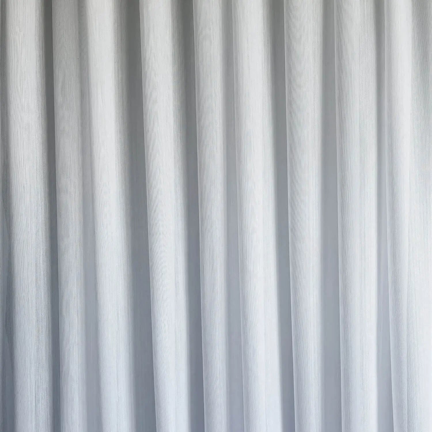 Tulle Curtains Markizeth - Semi Sheer Voile  Custom Made, White