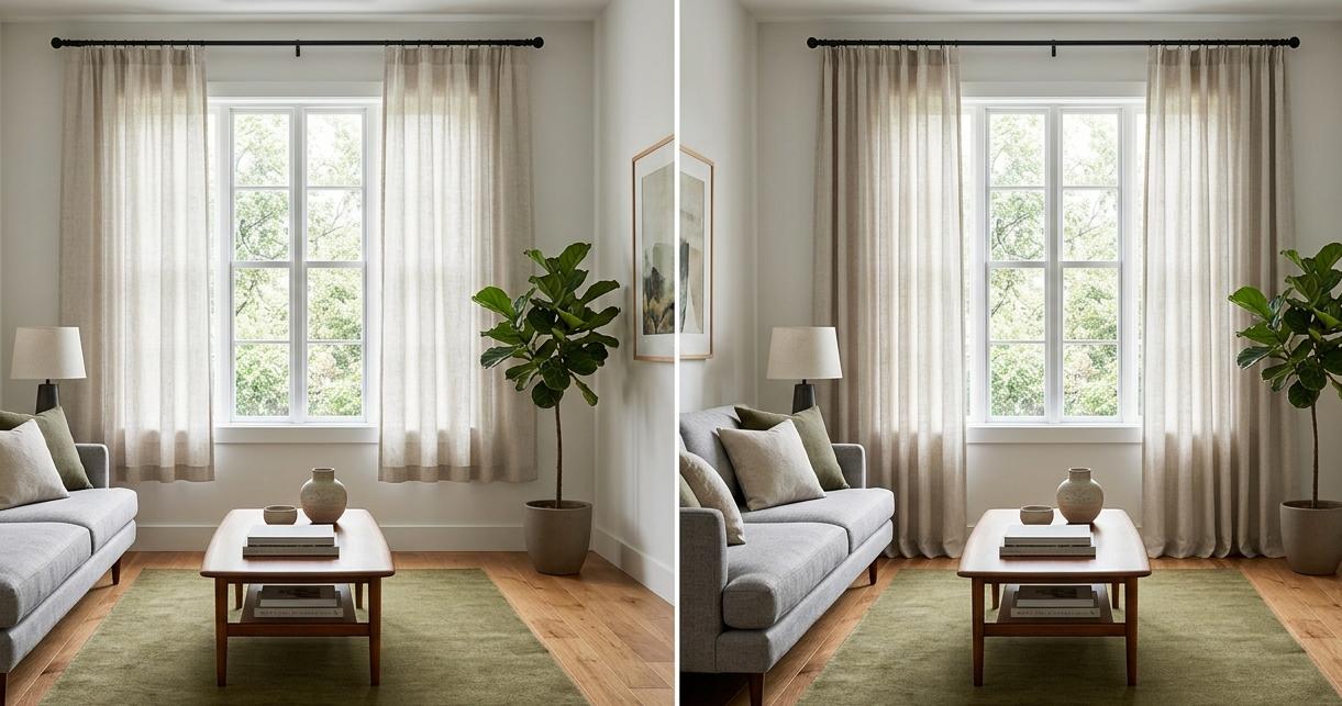Why Curtain Length Is the Single Most Impactful Measurement You'll Take | PointDecor.Shop