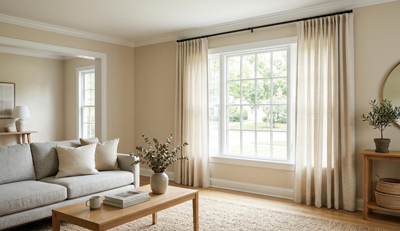 Curtain Length Guide: Should Your Drapes Touch the Floor? | PointDecor.Shop