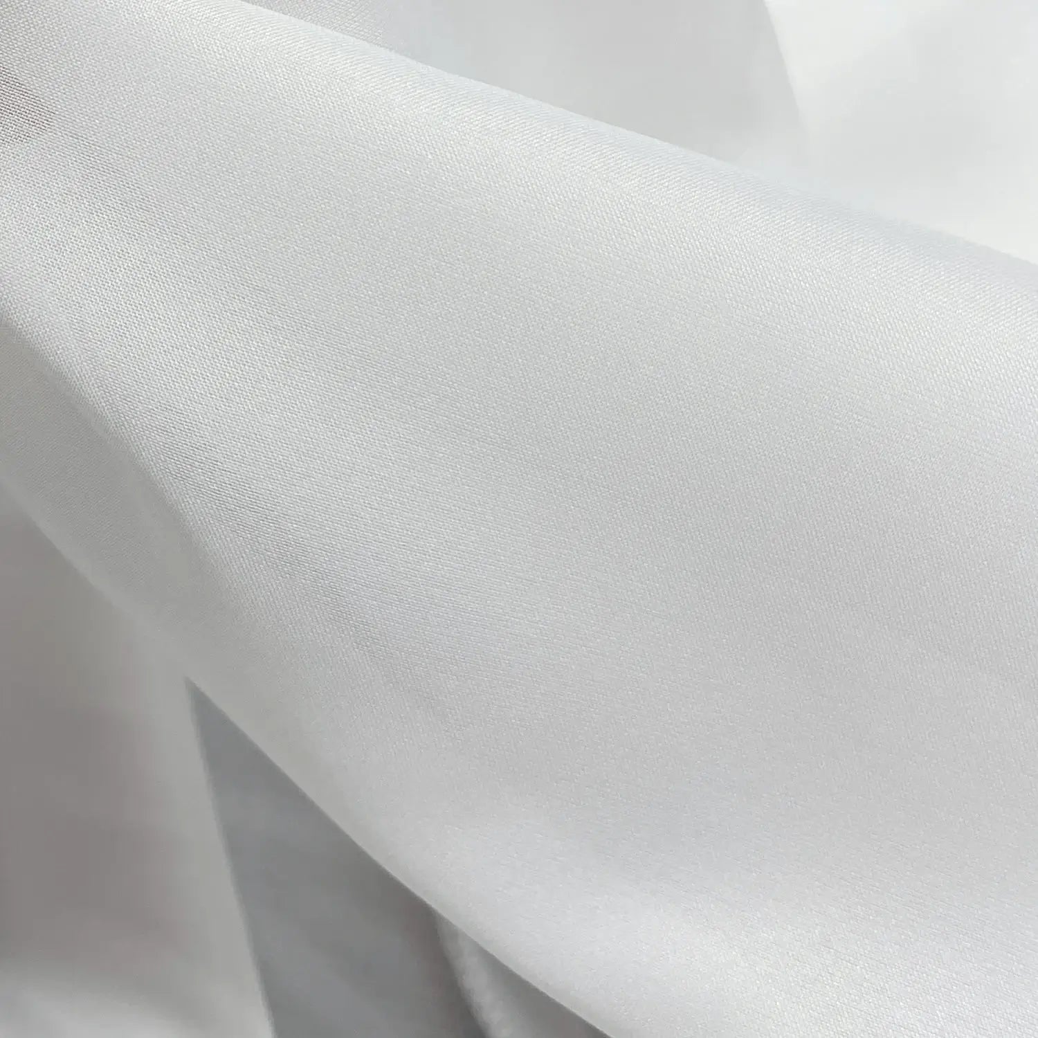 Silk Sheer Curtains White Solid for Modern Home Decor