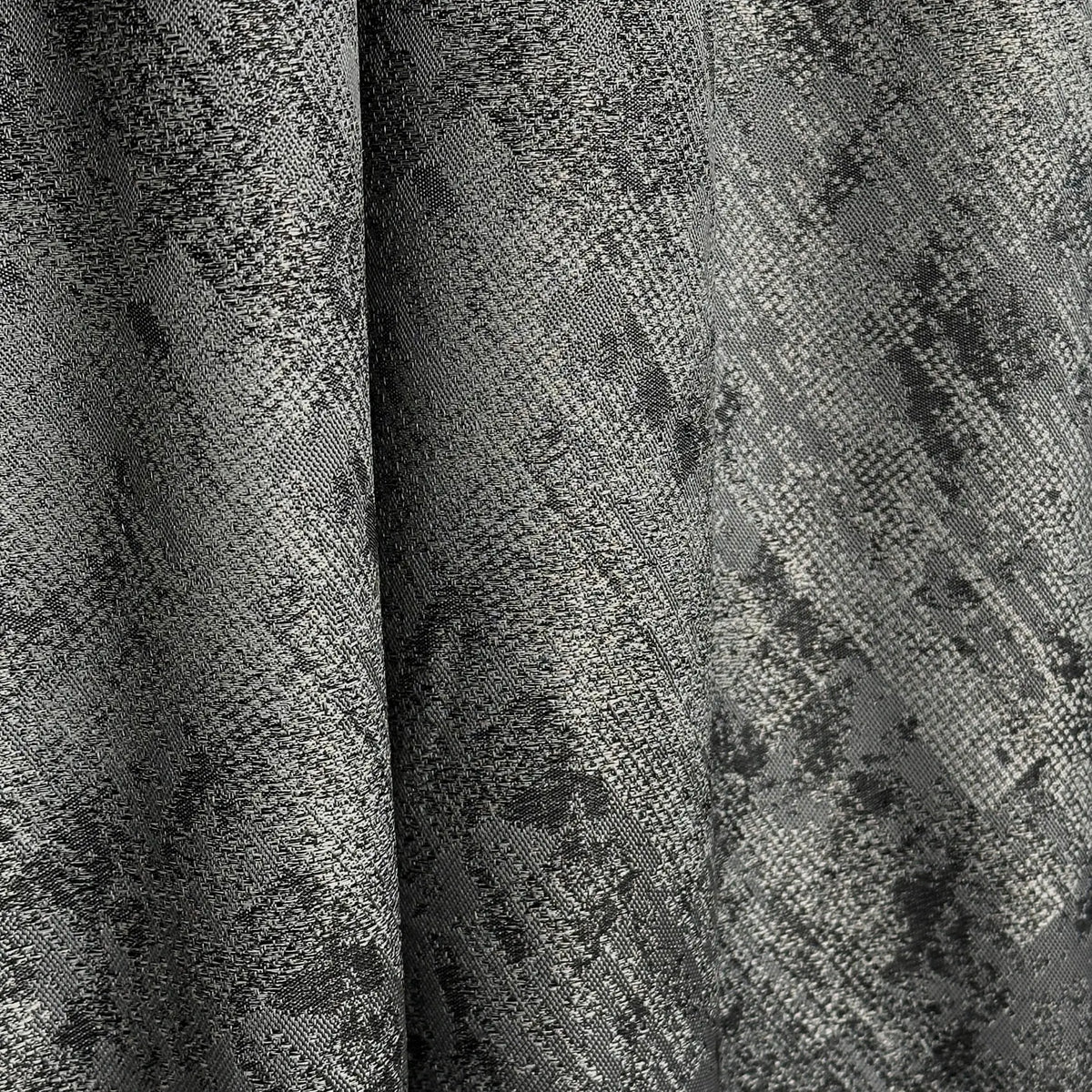 Jacquard Drapery Curtain Modern Space Gray, Abstract Patterned