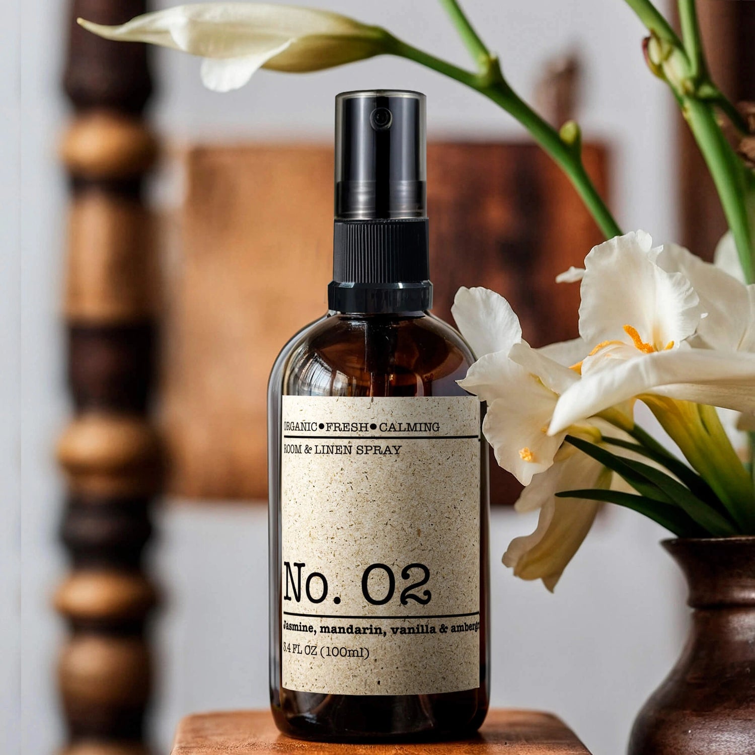 Perfume spray for home and textile