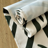 Table Runner Modern Abstract Green / Beige