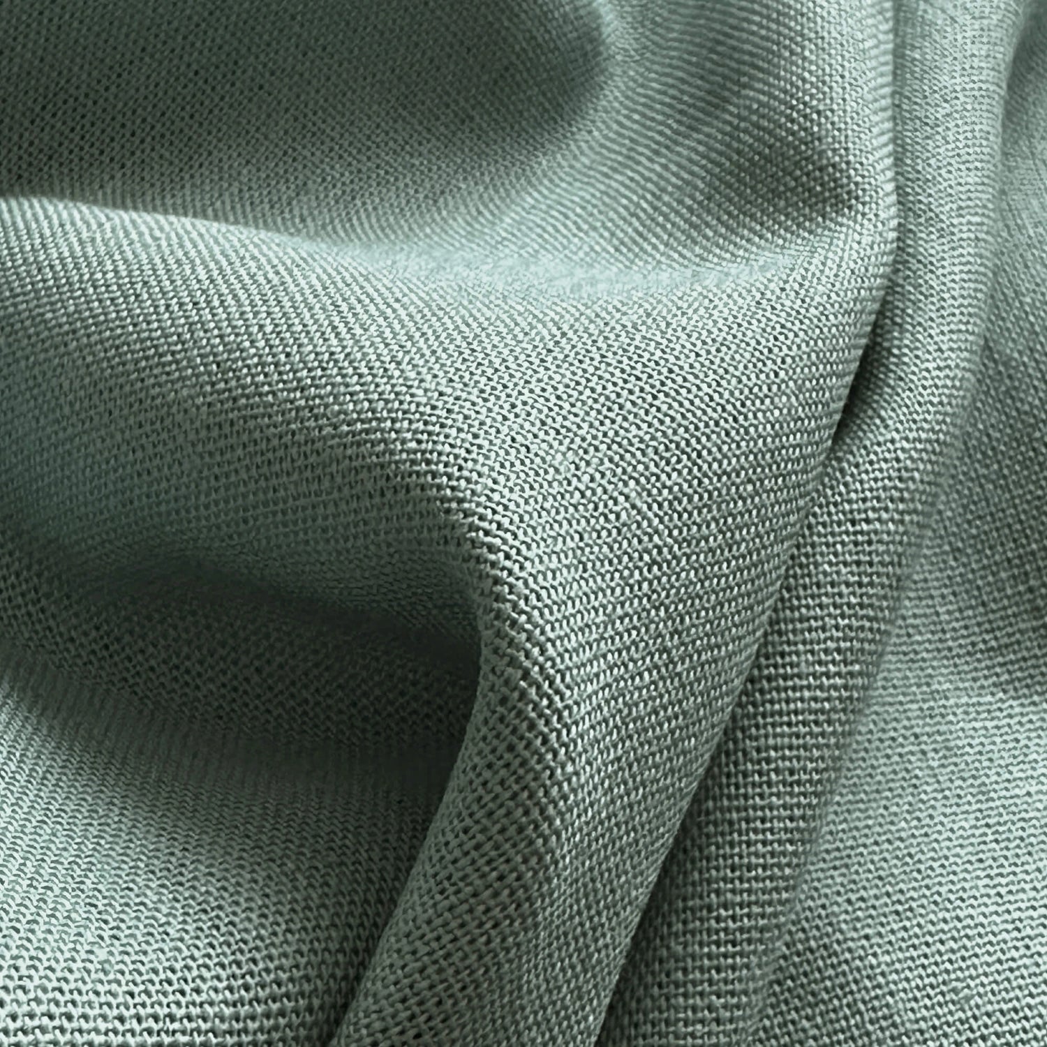 linen fabric sage green color