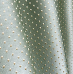 Jacquard Fabric Curtain Light Mint Green in Modern Style