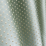 Mint green jacquard curtains with modern patterned fabric for privacy