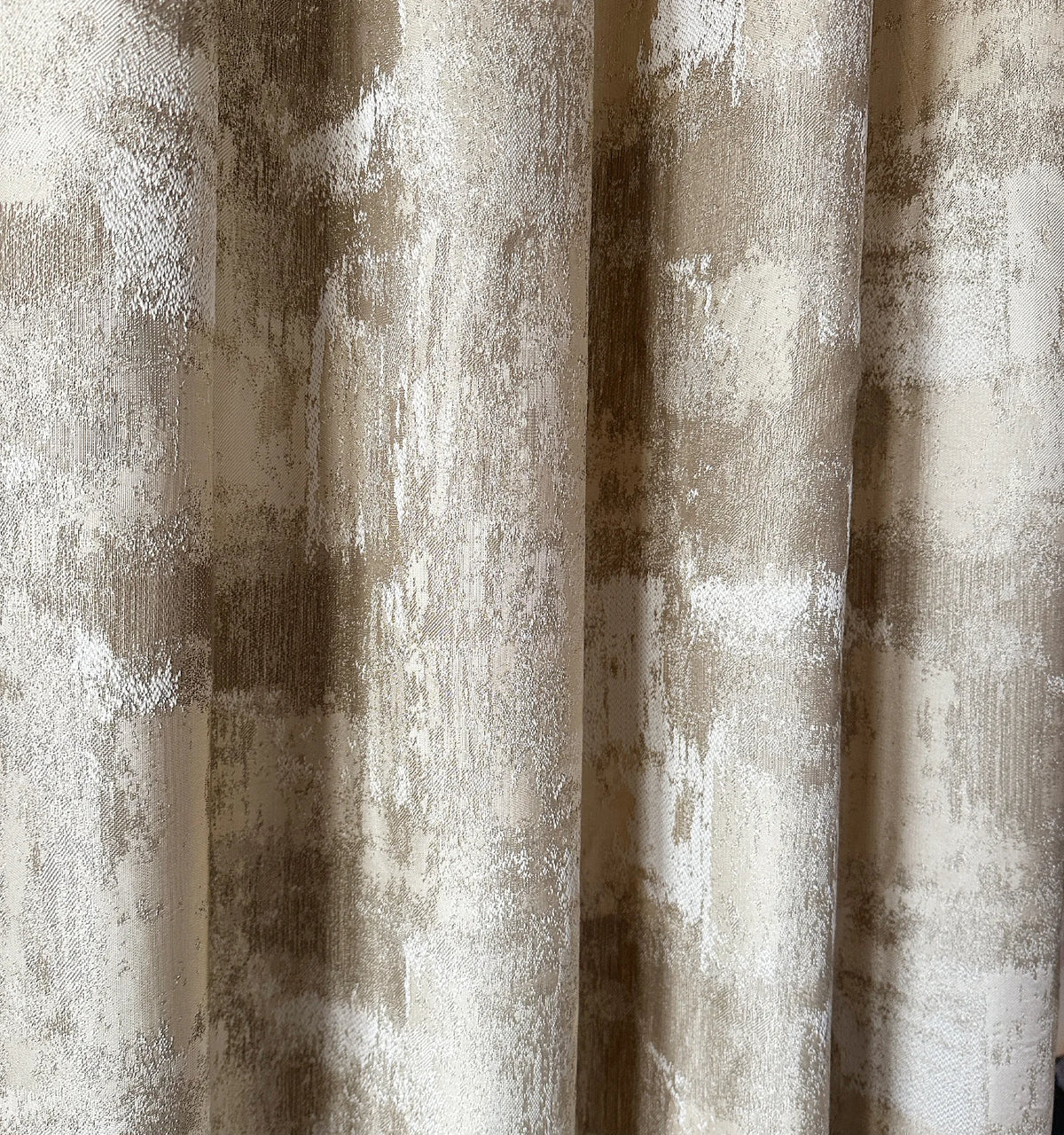 Jacquard Curtains Panel for Living Room in Art Deco Style, Modern Custom Luxury Patterned Drapes