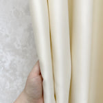 Soft Panel Curtains for Modern Living Room in Cream Color