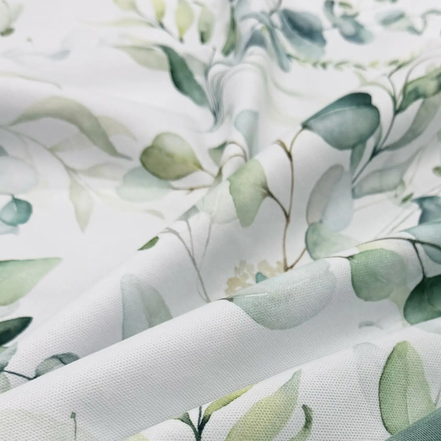 Curtains with Modern Leaf Floral Pattern for Bedroom