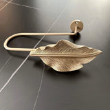 Wall Curtain Hook Modern Art Deco Leaf