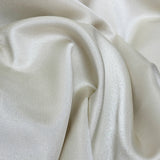 Custom Curtains Cream Striped with Damask Pattern