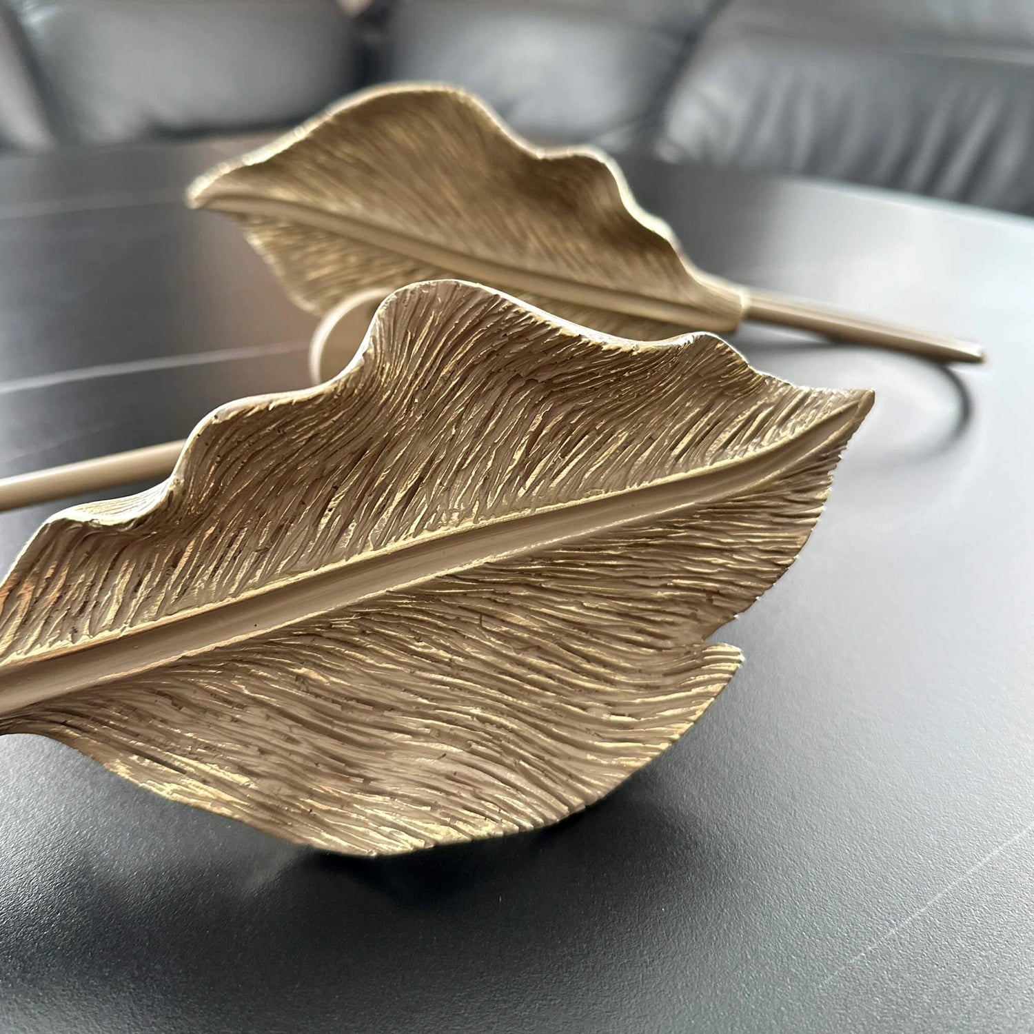 Wall Curtain Hook Modern Art Deco Leaf