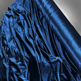 velvet fabric electric blue