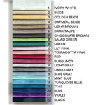 Velvet Panel Curtains Custom Blackout