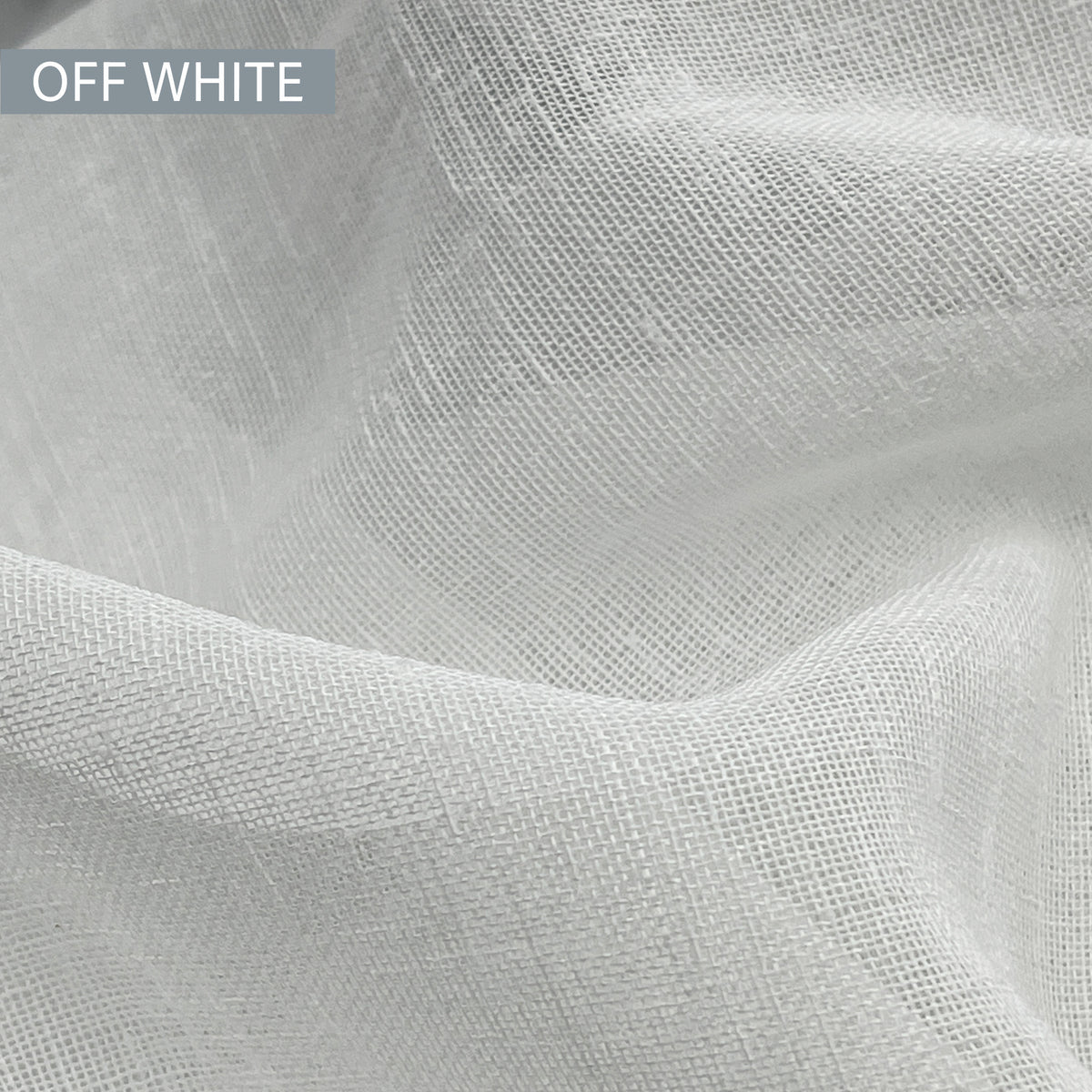 Sheer Curtains White Linen, Custom Soft Doorway Voile Curtain Panel