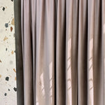 Velvet Long Panel Curtains in Trendy Powder Beige Color 