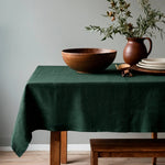 Tablecloth Linen Personalized Green