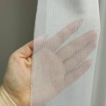 Sheer Curtains White Anti Claw and Pet Friendly