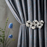 Orchid Leaf Curtain Holdbacks 