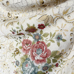 Rich Floral Vintage French Chateau Tapestry Blackout Curtains