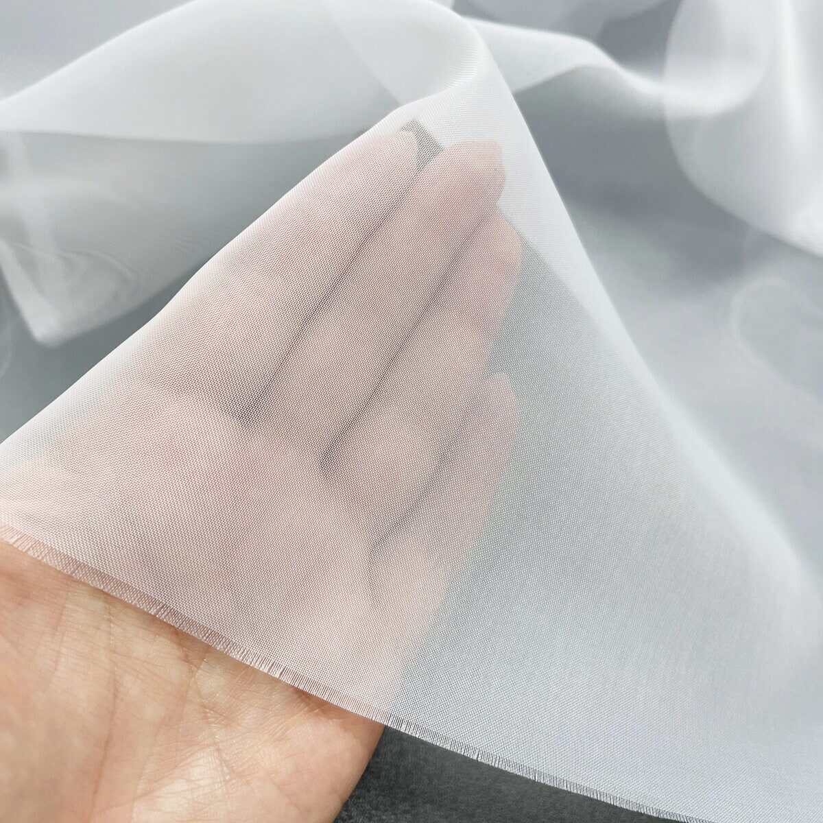 sheer fabric for french door curtains