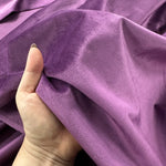 Velvet Panel Curtains for  Modern Living Room in Grape Color