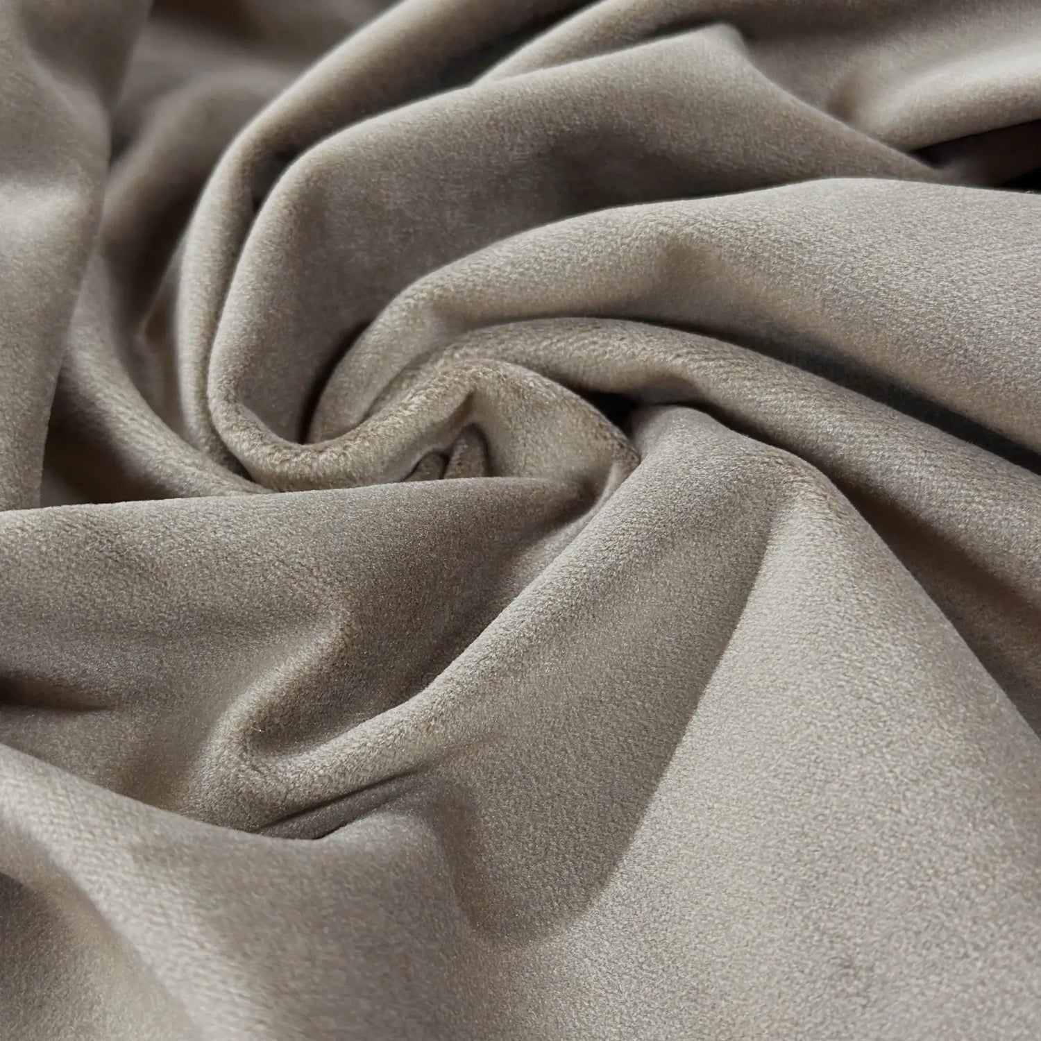 Panel Curtains Velvet Taupe Beige