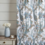 Window Covering Vintage Exotic Floral Patterned