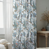 Window Covering Vintage Exotic Floral Patterned