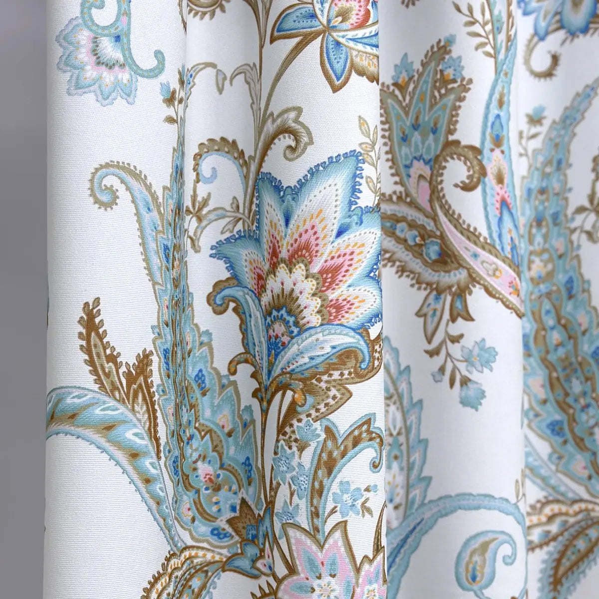 Window Covering Vintage Exotic Floral Patterned