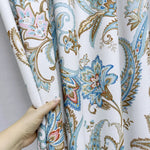 Window Covering Vintage Exotic Floral Patterned