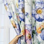 Curtains Bright Floral for Provence Living Room / Bedroom Home Decor