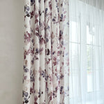 Cottage Curtains Floral Patterned with Watercolor Branches