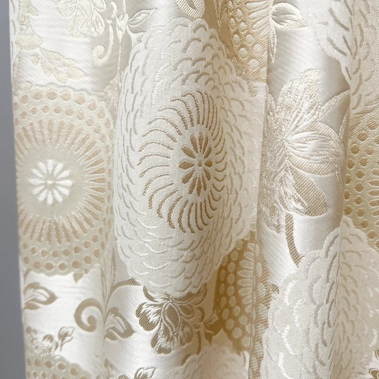 Jacquard Curtains for Living Room Vintage