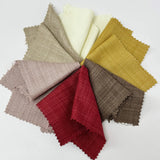 Linen fabric samples for  Shower Curtain Panel 