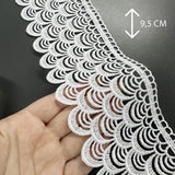 Lace Trim White for curtains