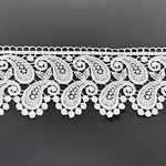 Lace Trim Cotton Guipure  in style of Turkish Сucumber 